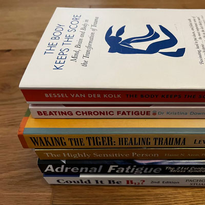 Books on healing Chronic Fatigue Sydrome